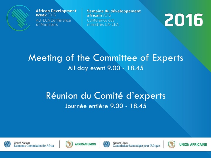 meeting of the committee of experts all day event n.w