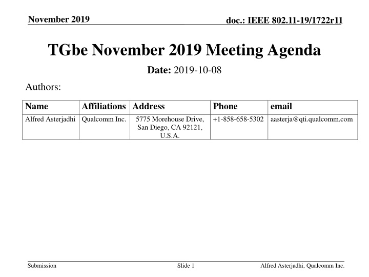 november 2019 n.w