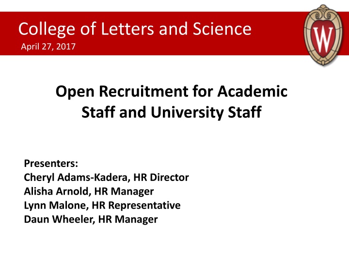 college of letters and science april 27 2017 n.w