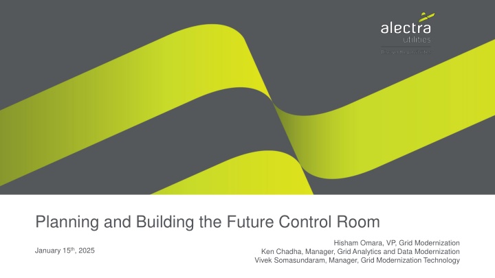 planning and building the future control room n.w