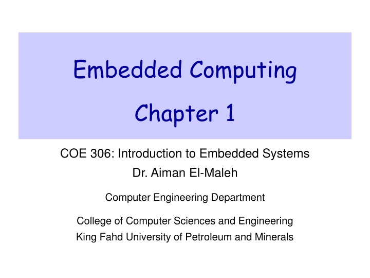 embedded computing n.w