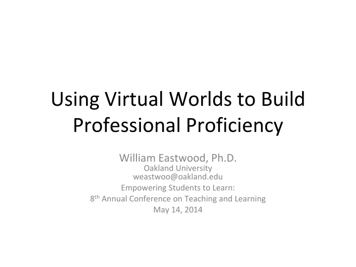 using virtual worlds to build professional n.w