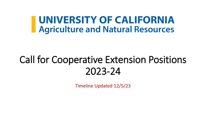 call for cooperative extension positions call n.w