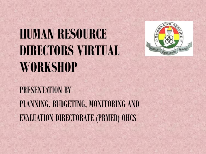 human resource directors virtual workshop n.w