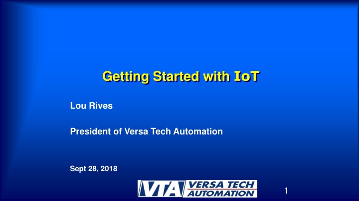 getting started with iot n.w