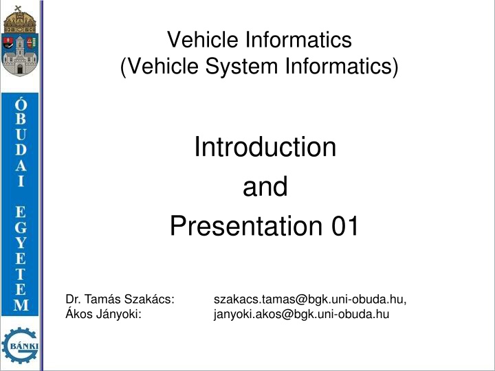 vehicle informatics vehicle system informatics n.w