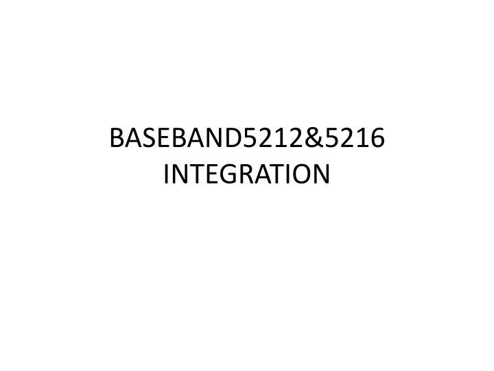 baseband5212 5216 integration n.w