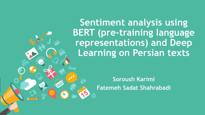sentiment analysis using bert pre training n.w