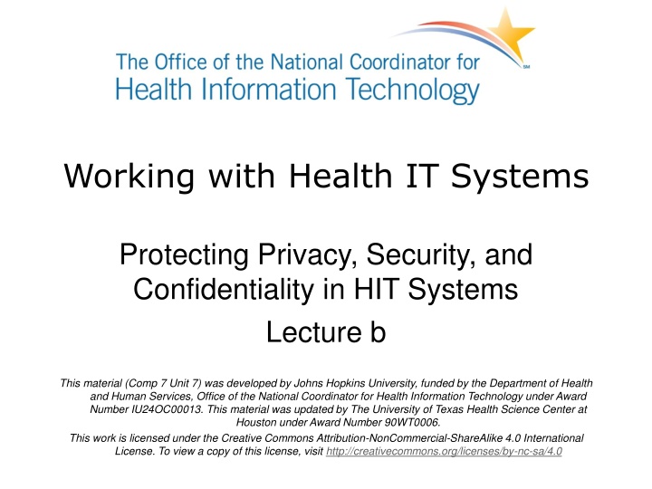 working with health it systems n.w