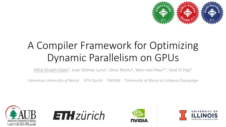 a compiler framework for optimizing dynamic n.w
