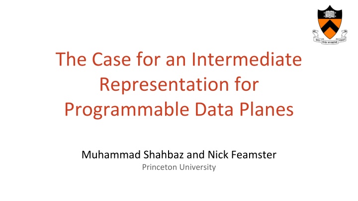 the case for an intermediate representation n.w