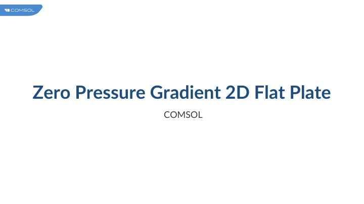 zero pressure gradient 2d flat plate n.w