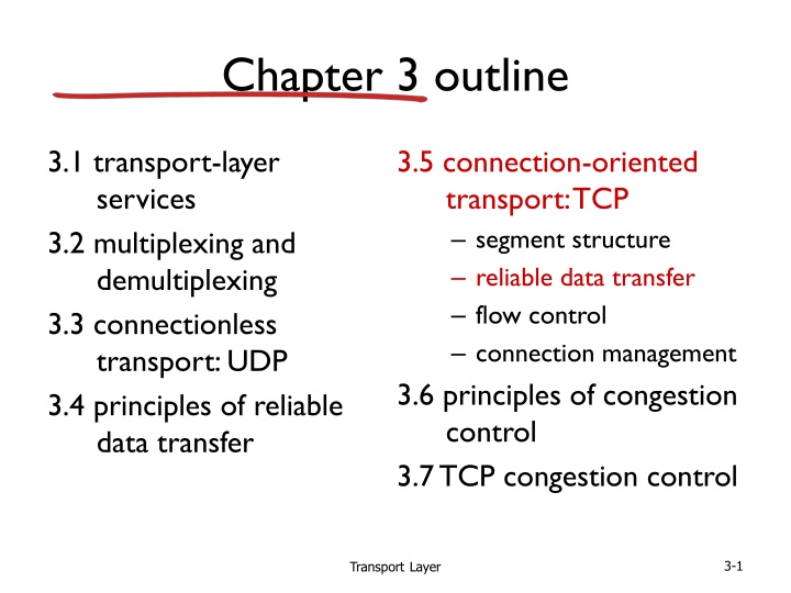 chapter 3 outline n.w
