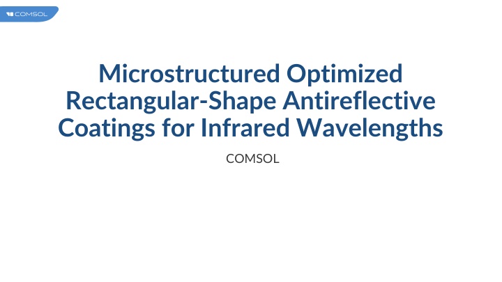 microstructured optimized rectangular shape n.w