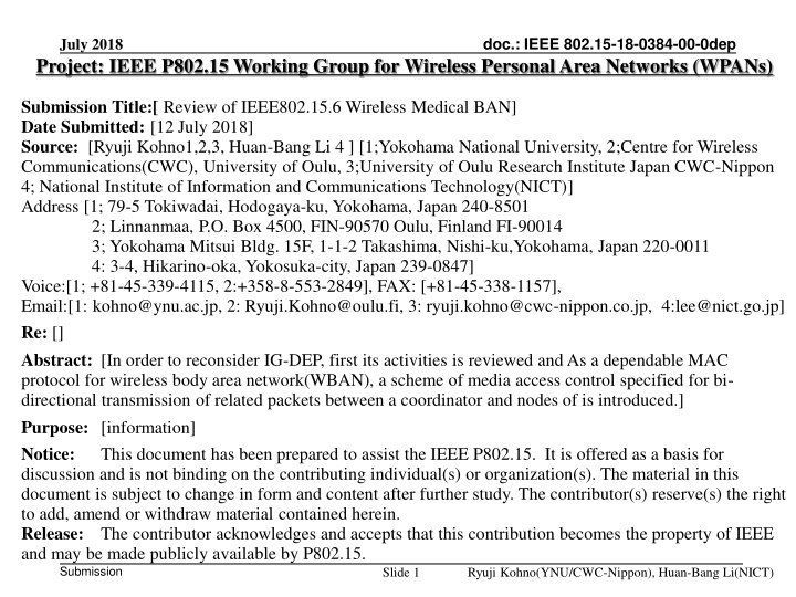 doc ieee 802 15 18 0384 00 0dep n.w