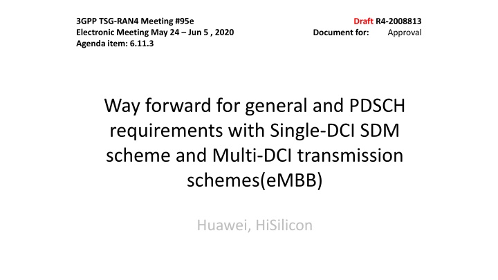 3gpp tsg ran4 meeting 95e electronic meeting n.w