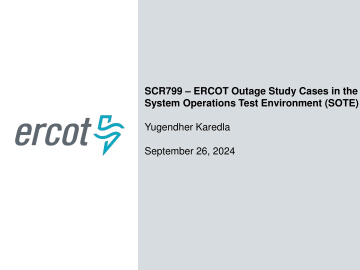 scr799 ercot outage study cases in the system n.w