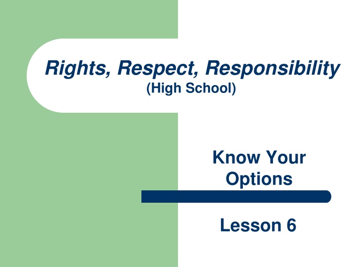 rights respect responsibility high school n.w