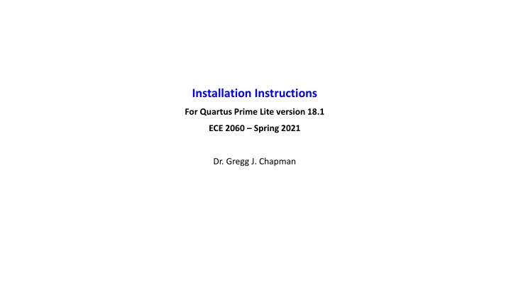 installation instructions n.w