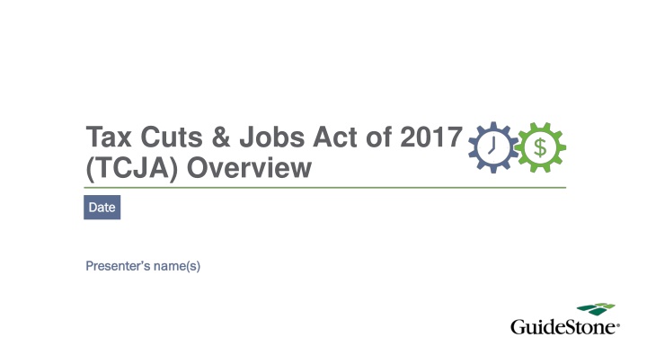 tax cuts jobs act of 2017 tcja overview n.w