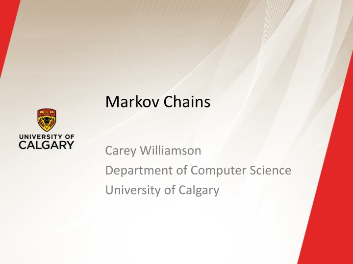 markov chains n.w