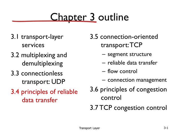 chapter 3 outline n.w
