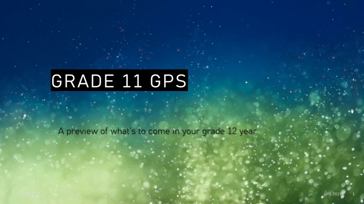 grade 11 gps n.w