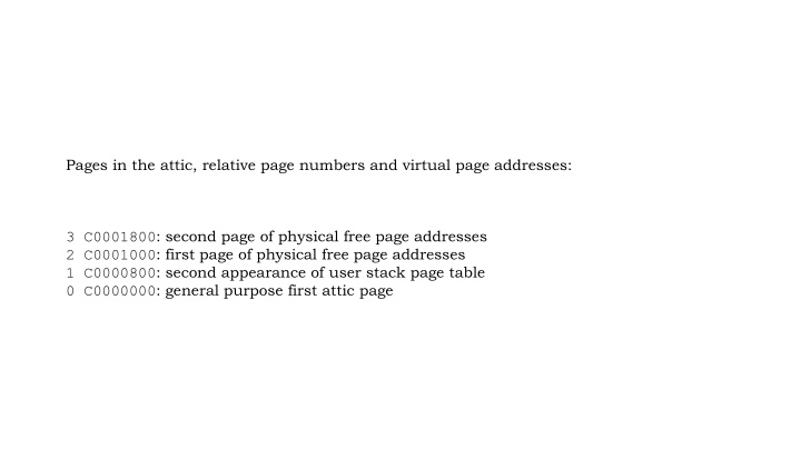 pages in the attic relative page numbers n.w