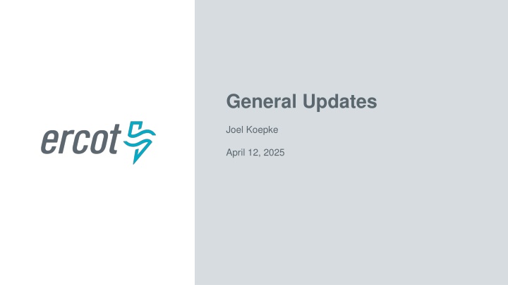 general updates n.w