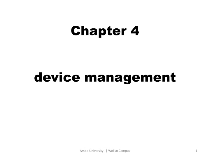 chapter 4 n.w