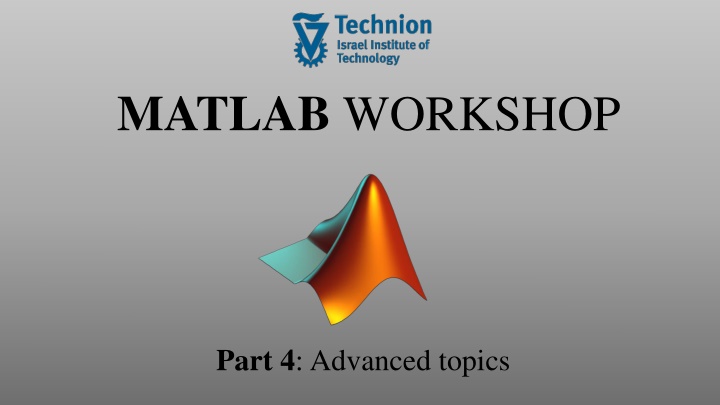 matlab workshop n.w