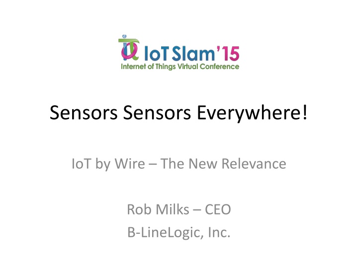 sensors sensors everywhere n.w