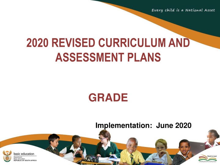2020 revised curriculum and assessment plans n.w