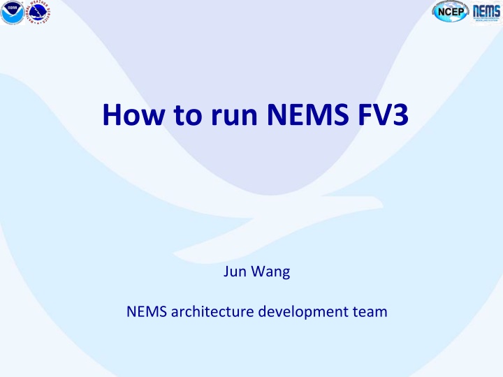 how to run nems fv3 n.w