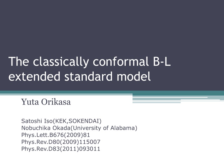 Classically Conformal B-L Extended Standard Model: An Overview