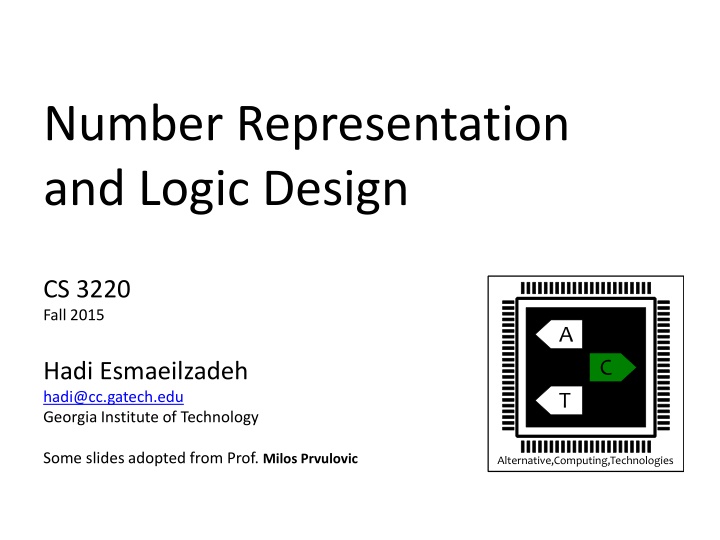 number representation and logic design n.w