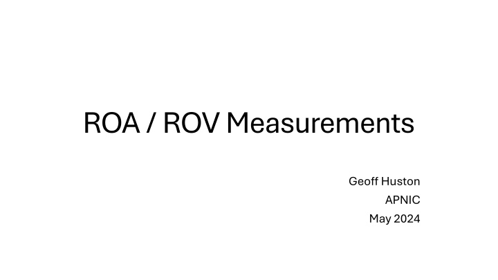 roa rov measurements n.w