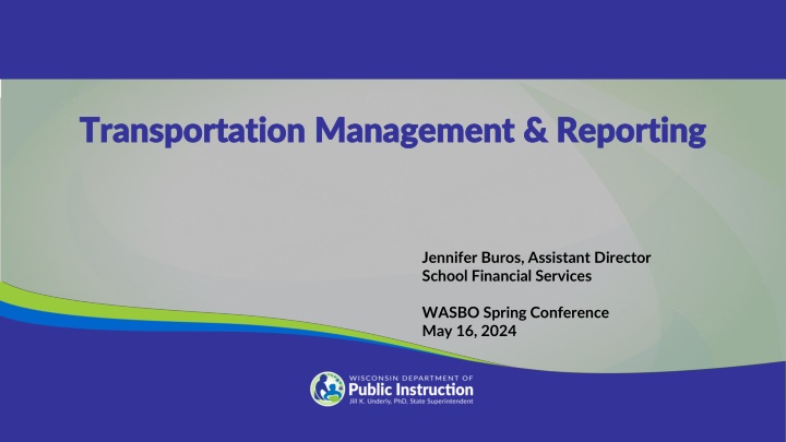 transportation management reporting n.w