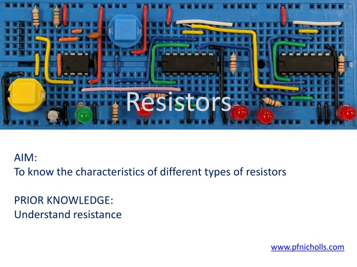 resistors n.w