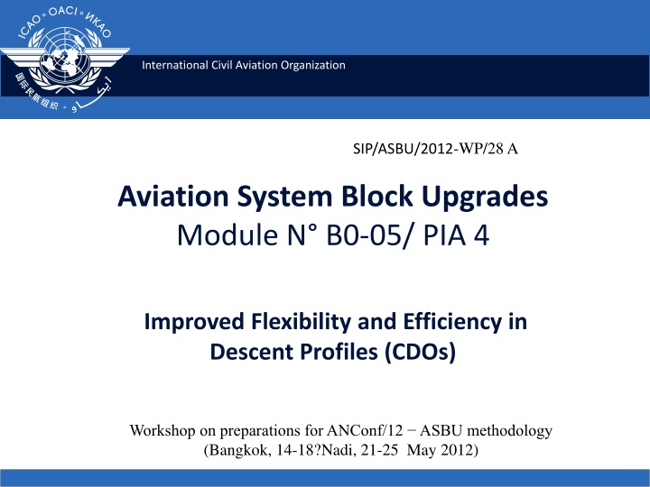 international civil aviation organization n.w