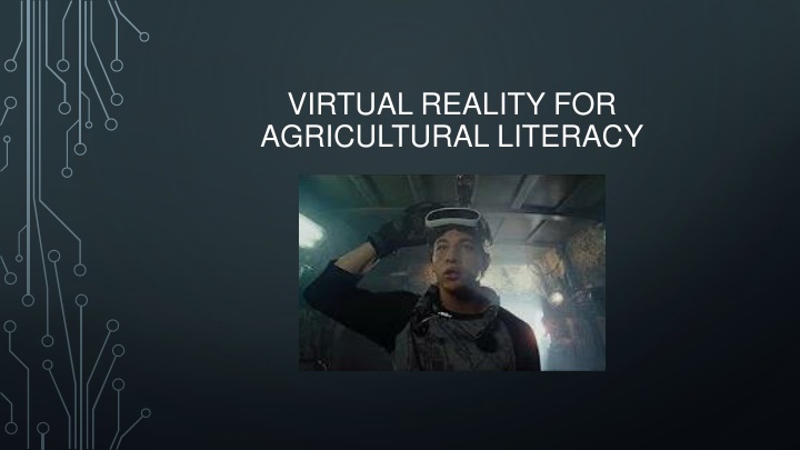 virtual reality for agricultural literacy n.w
