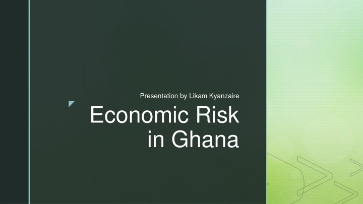 presentation by likam kyanzaire n.w