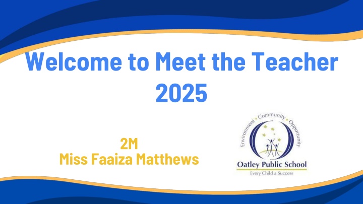welcome to meet the teacher 2025 n.w