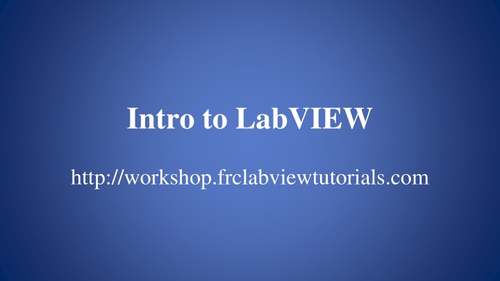 FRANC3D Training Workshop: Static Crack Analysis & SIF Computation
