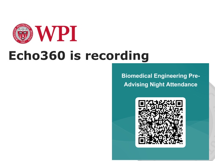echo360 is recording n.w