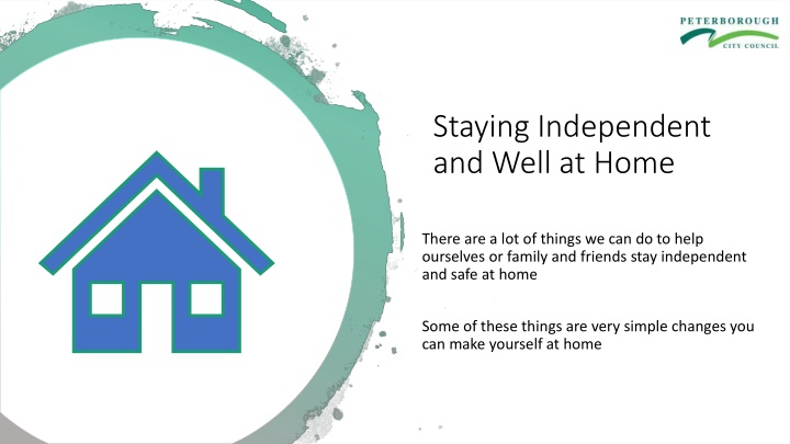 staying independent and well at home n.w