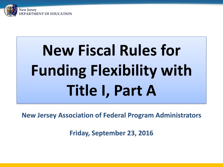 new jersey department of education n.w