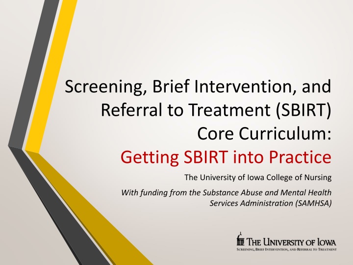 screening brief intervention and referral n.w