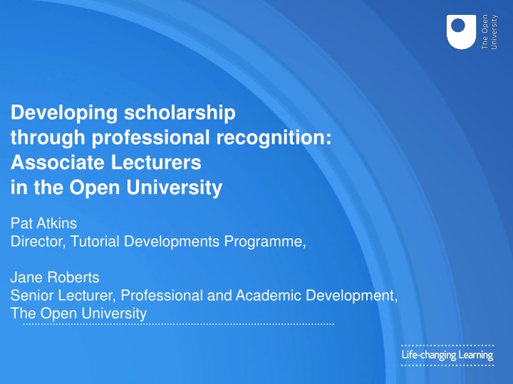 developing scholarship through professional n.w