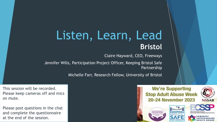 listen learn lead n.w